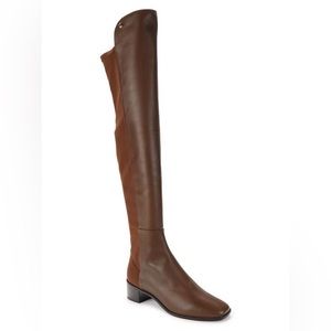City Block Square Toe Over The Knee Boots
